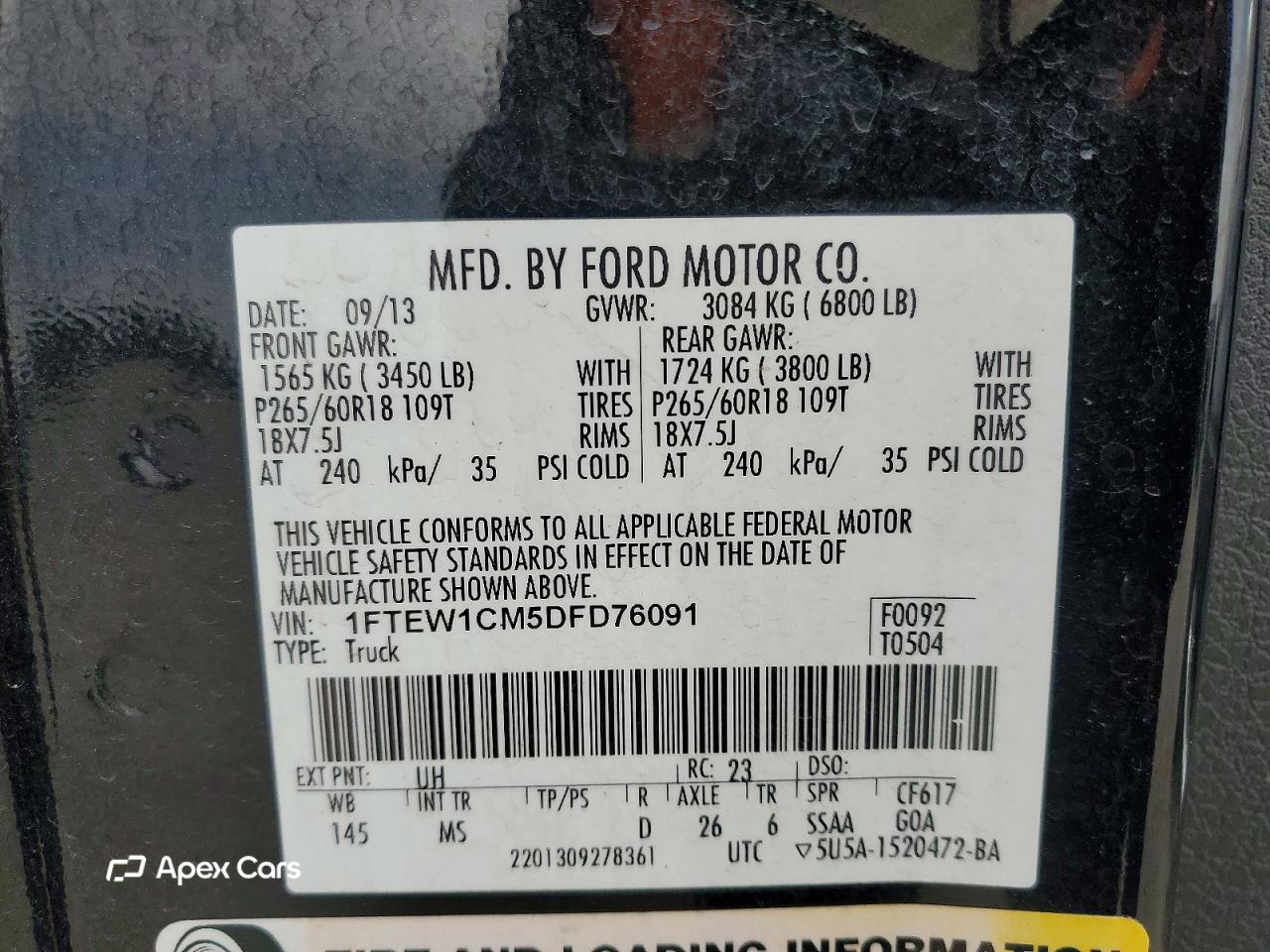Ford F-150 2013