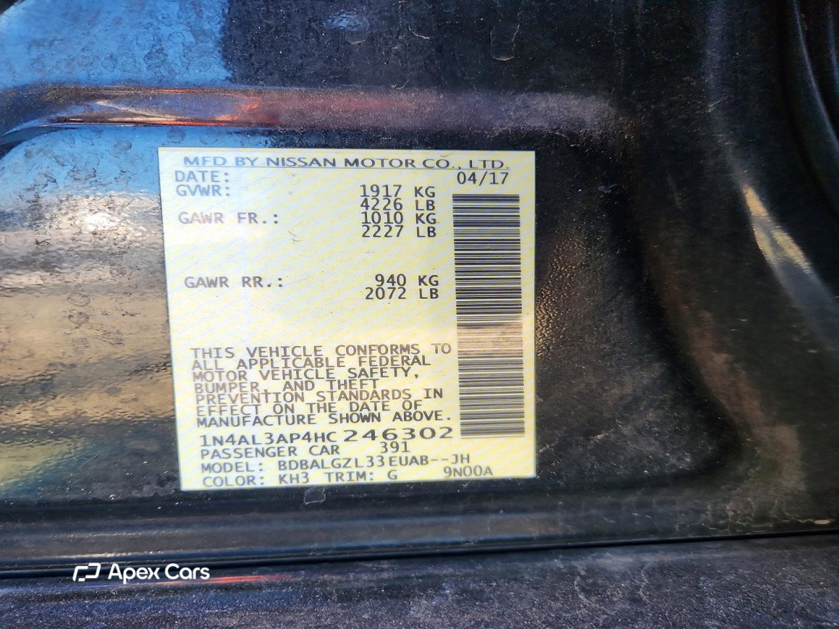 Nissan Altima 2017