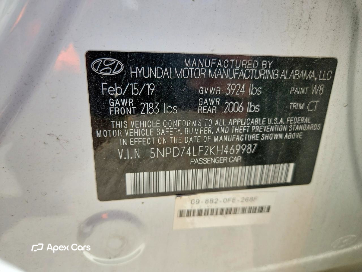 Hyundai Elantra 2019