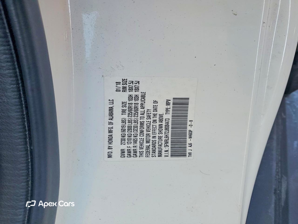 Honda Odyssey 2018