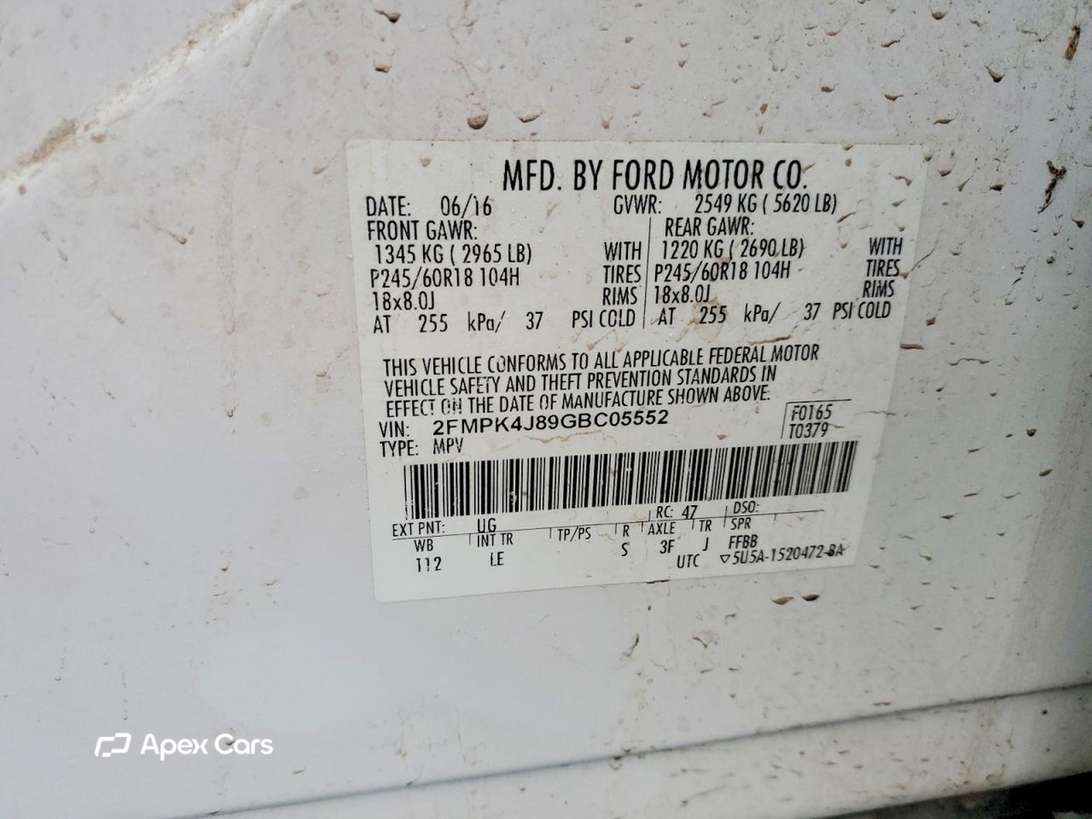 Ford Edge 2016