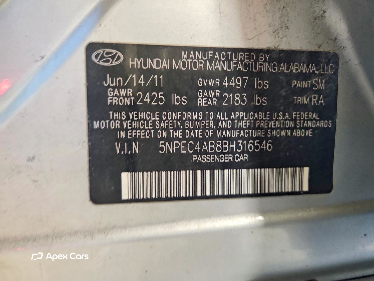 Hyundai Sonata 2011