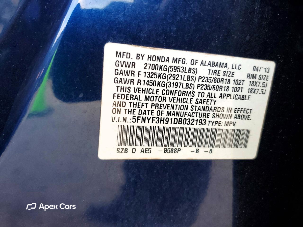 Honda Pilot 2013