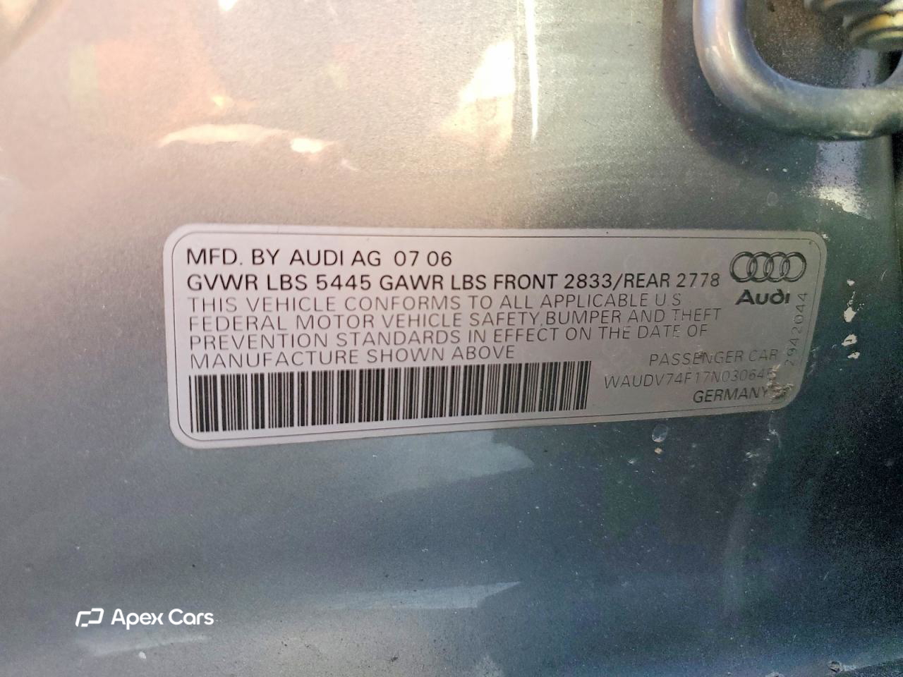 Audi A6 2007