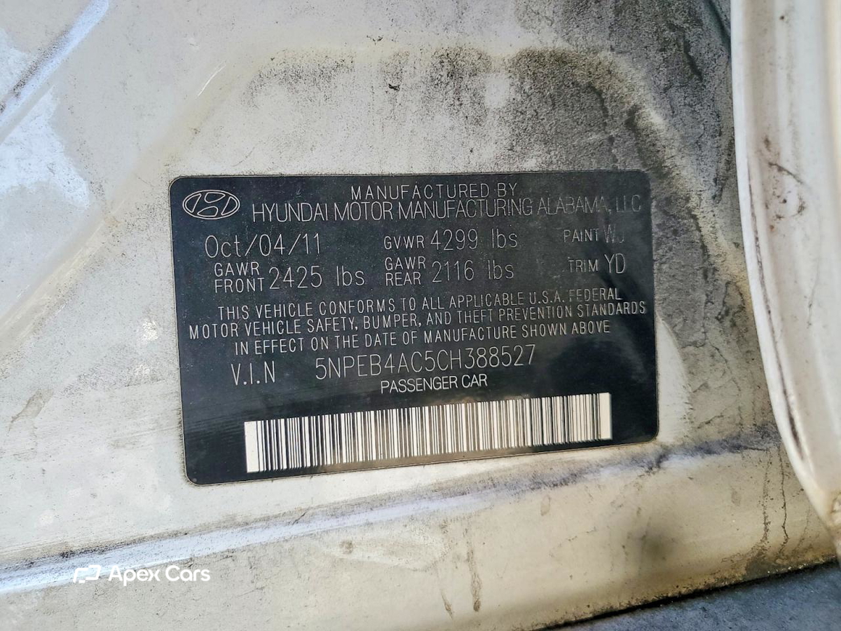Hyundai Sonata 2012