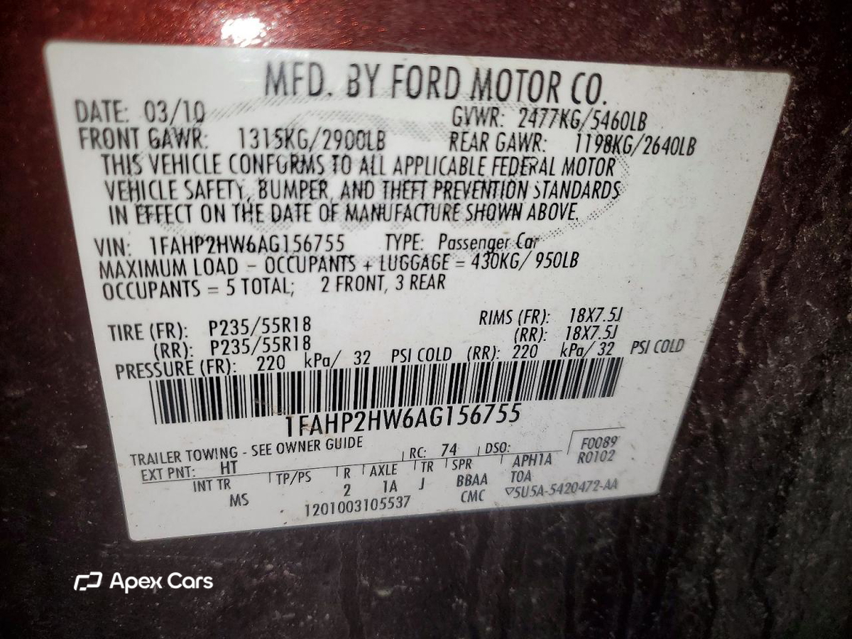 Ford Taurus 2010