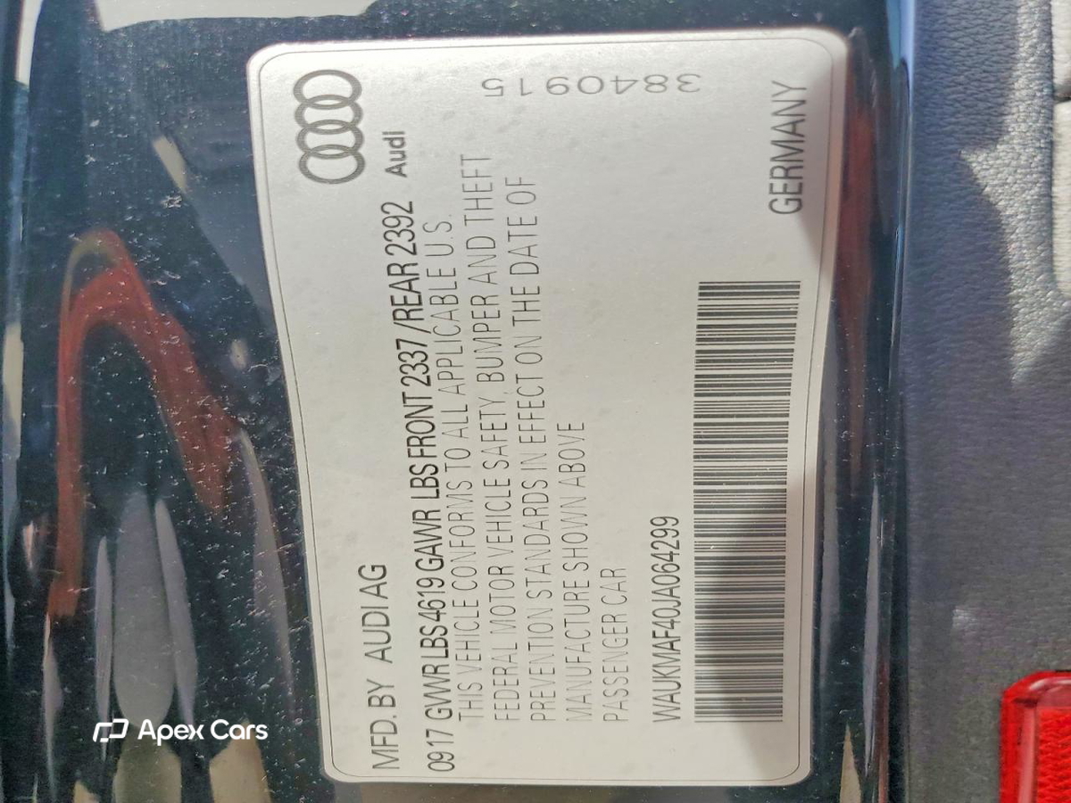 Audi A4 2018