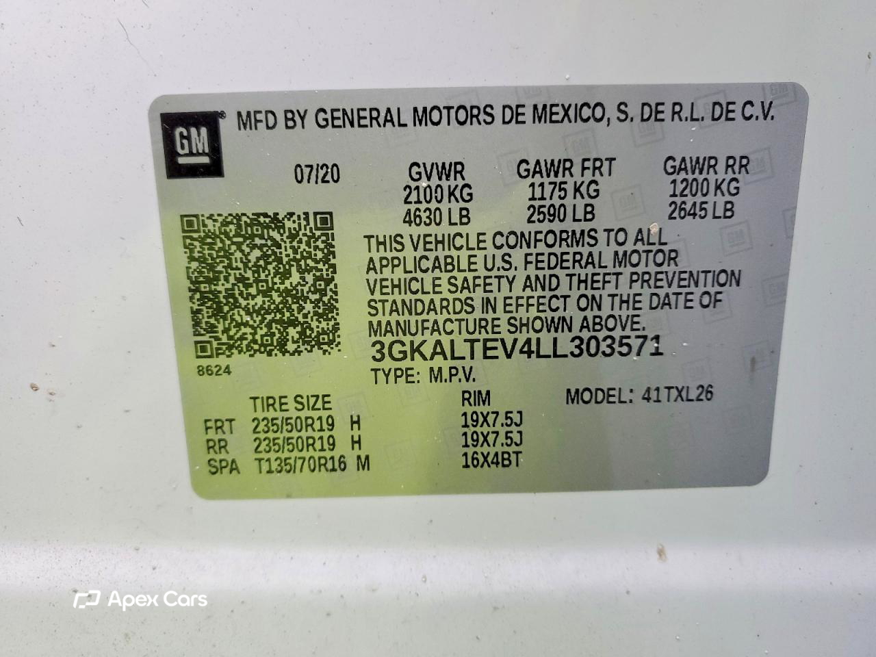 GMC Terrain 2020