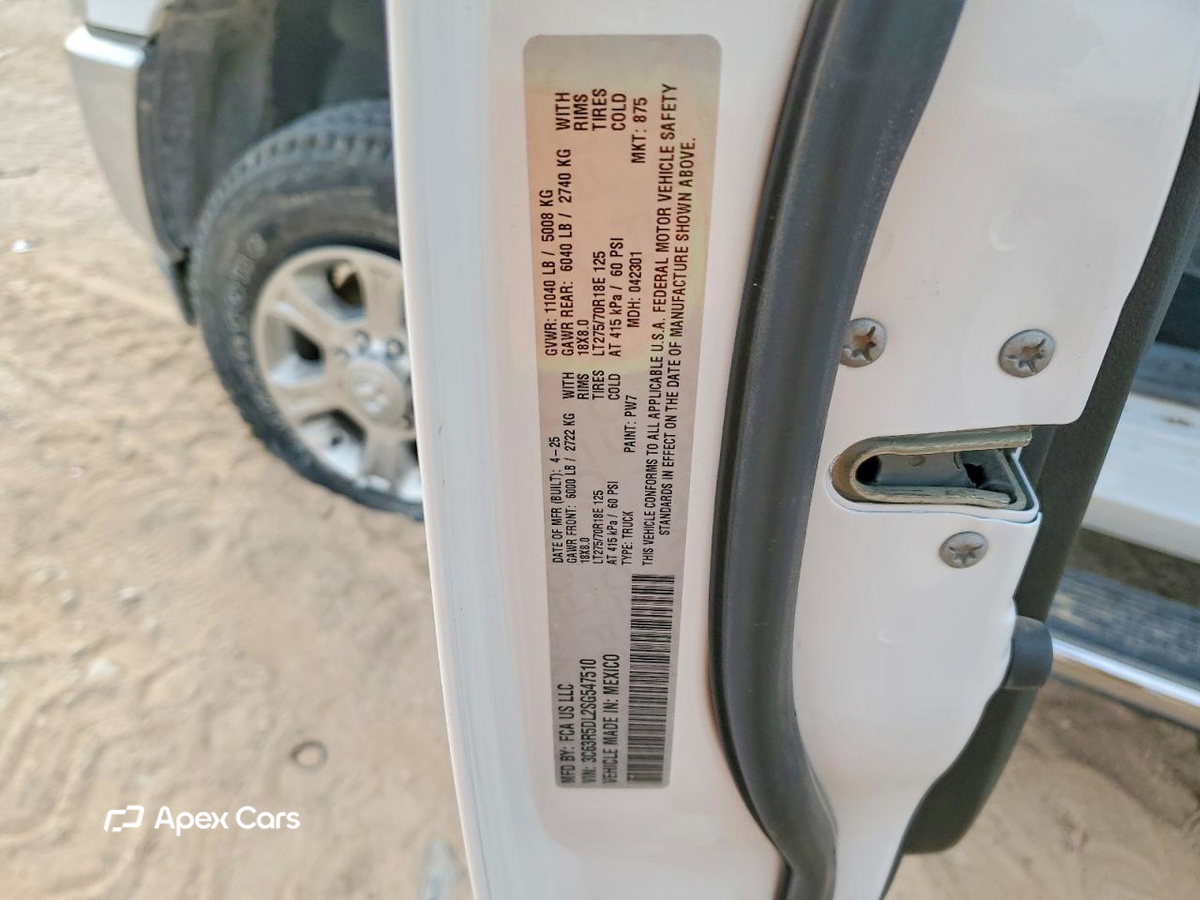 RAM 2500 2025