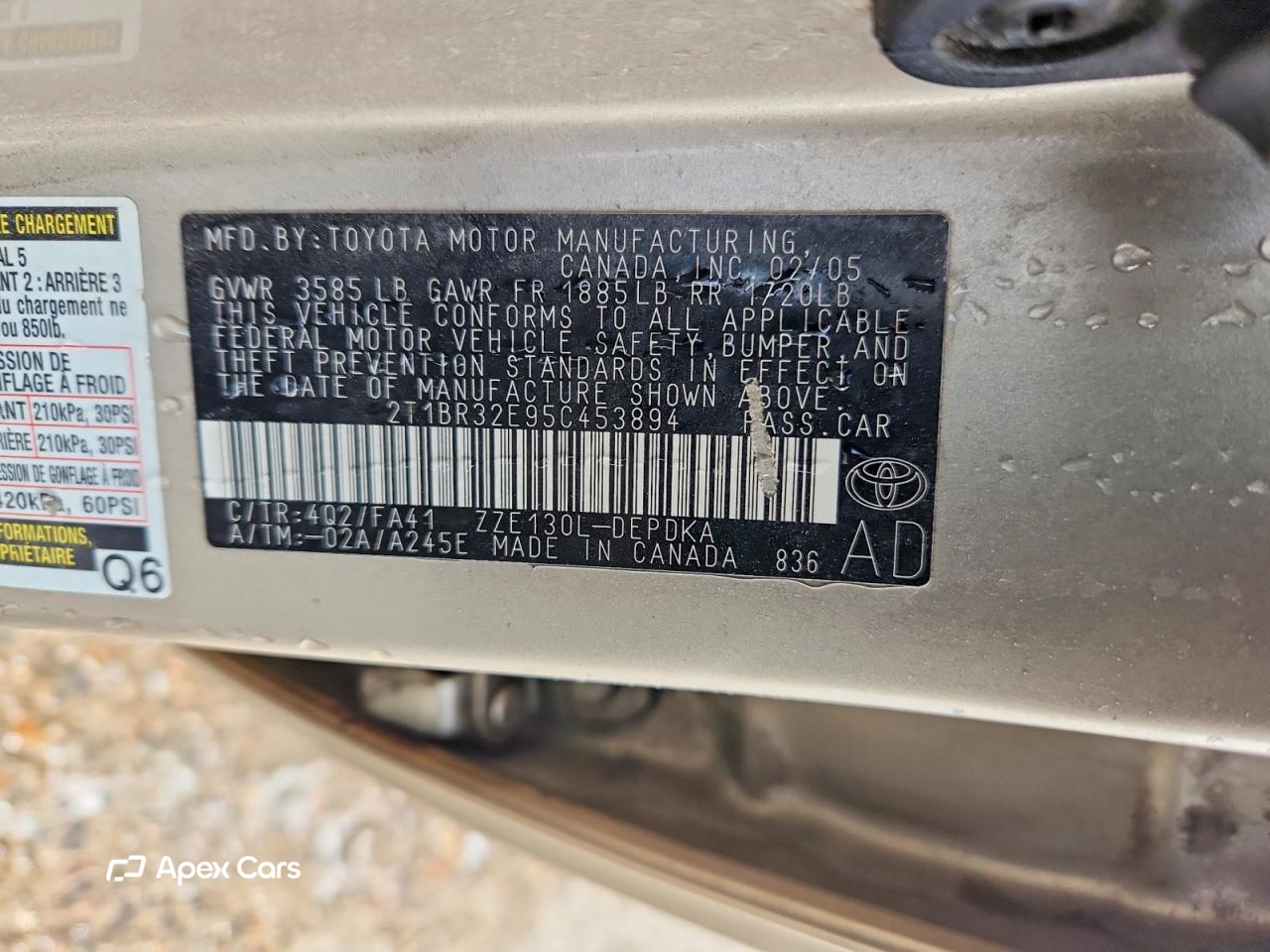 Toyota Corolla 2005