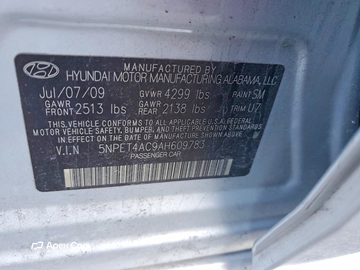 Hyundai Sonata 2010