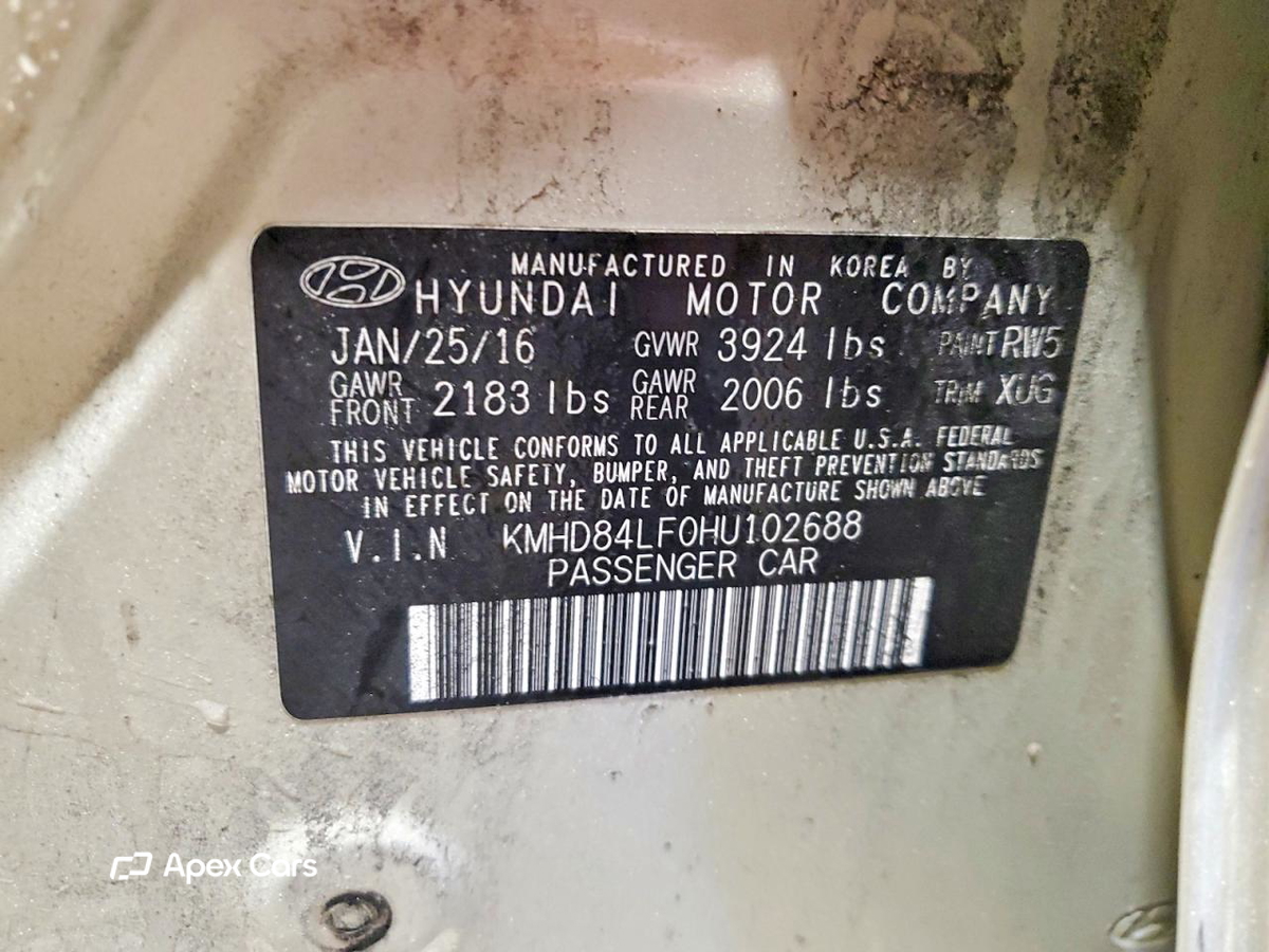 Hyundai Elantra 2017