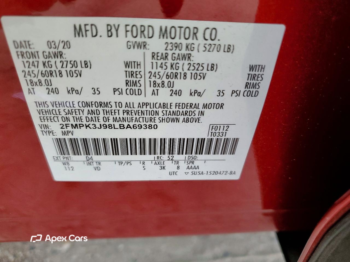 Ford Edge 2020