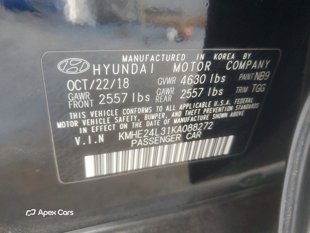 Hyundai Sonata 2019