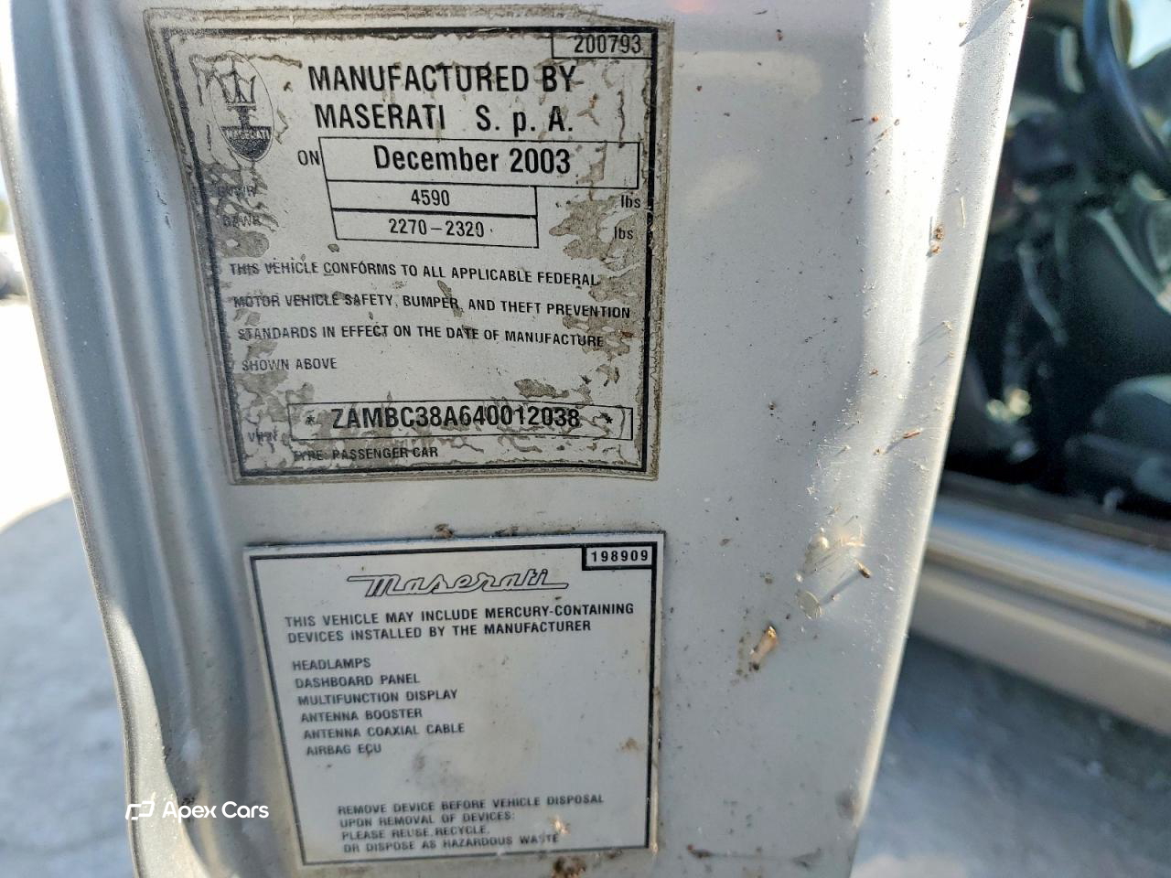 Maserati GranTurismo 2004