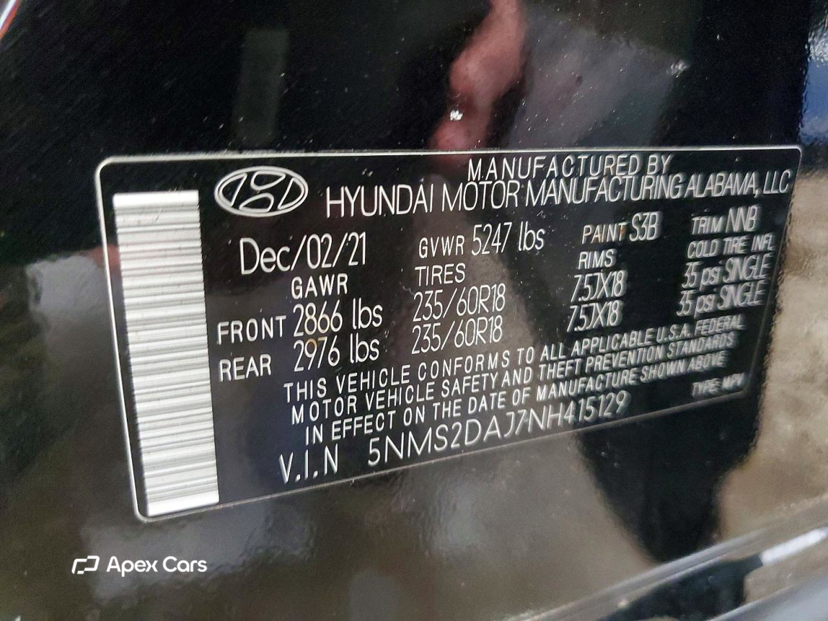 Hyundai Santa Fe 2022