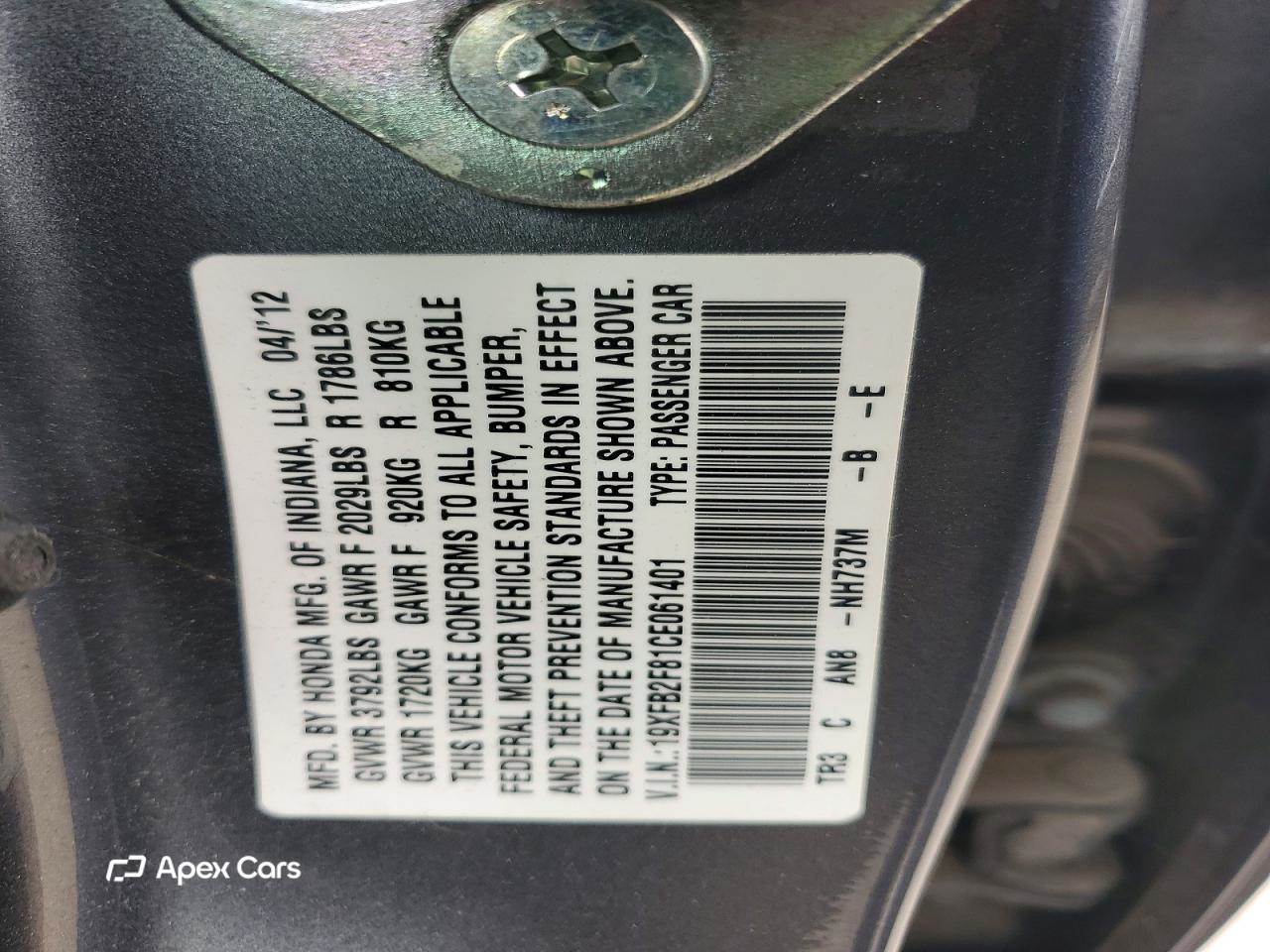Honda Civic 2012