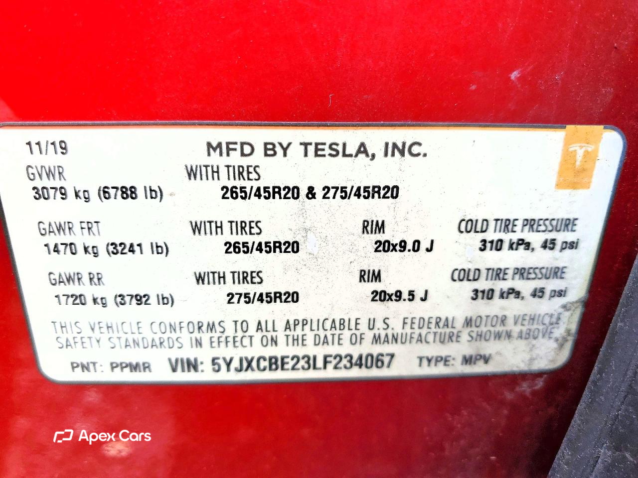 Tesla Model X 2020