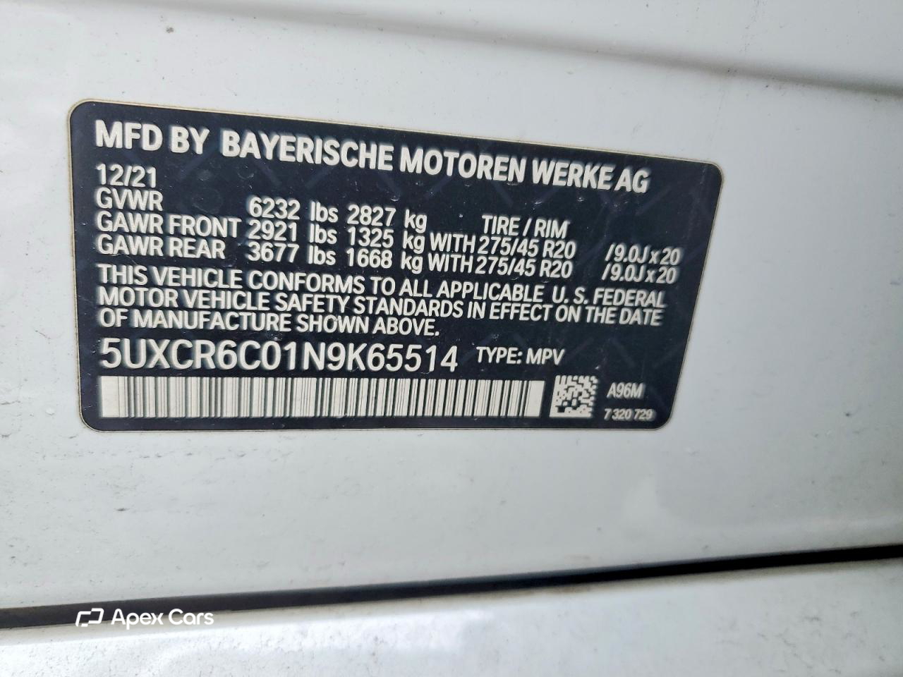 BMW X5 2022