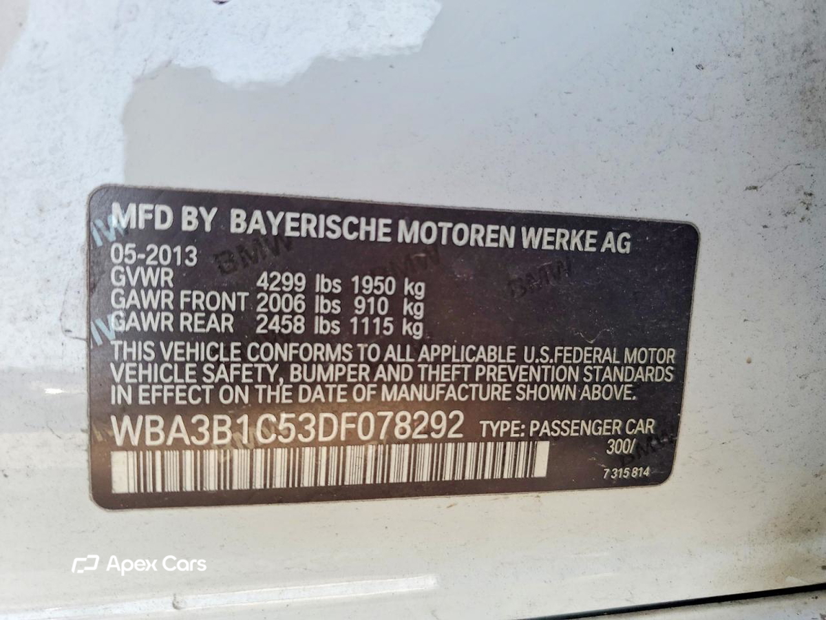BMW Series 3 2013