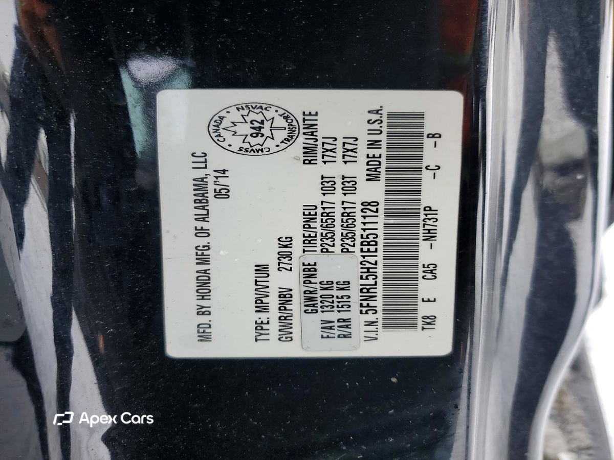 Honda Odyssey 2014