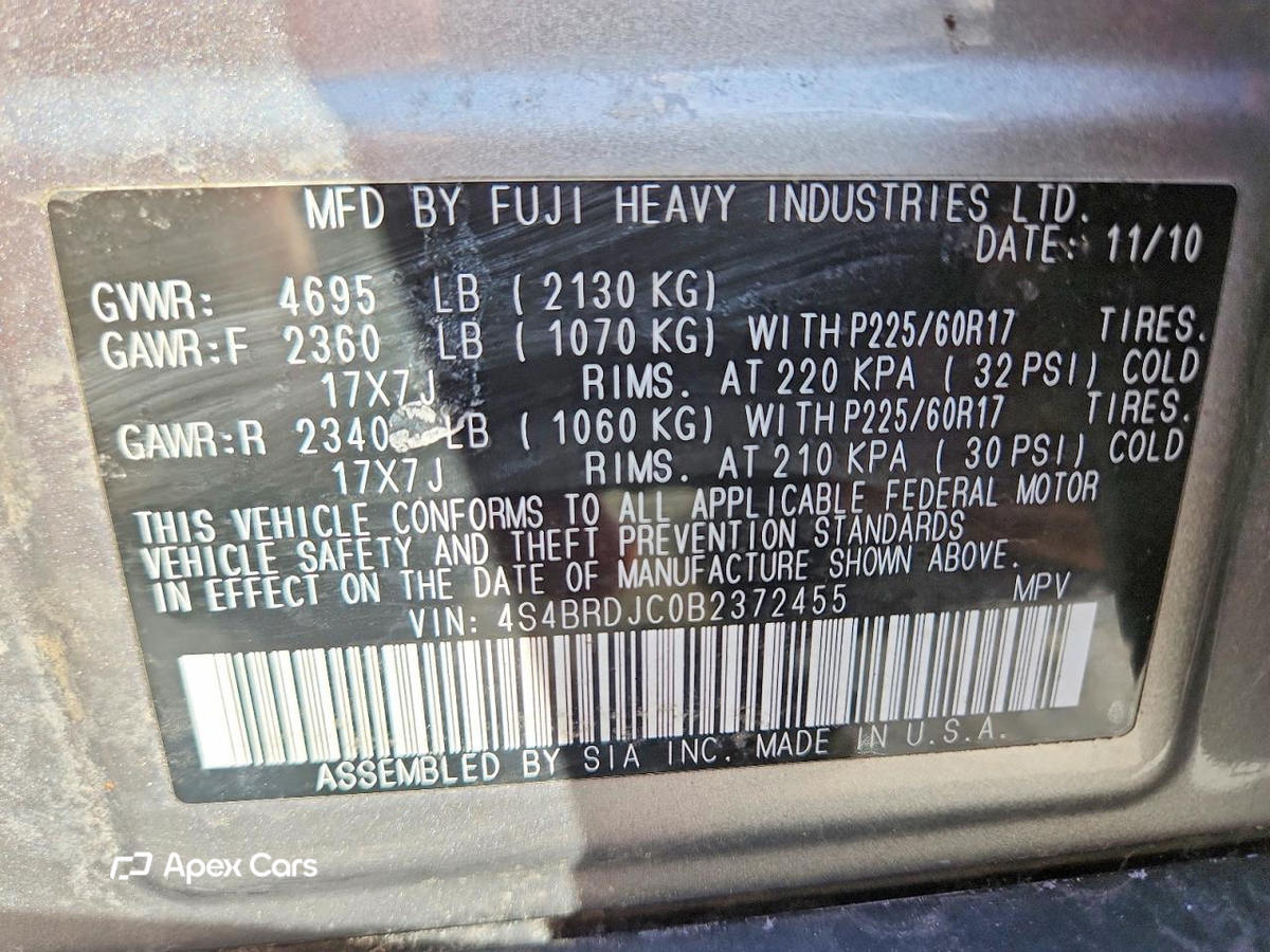 Subaru Outback 2011