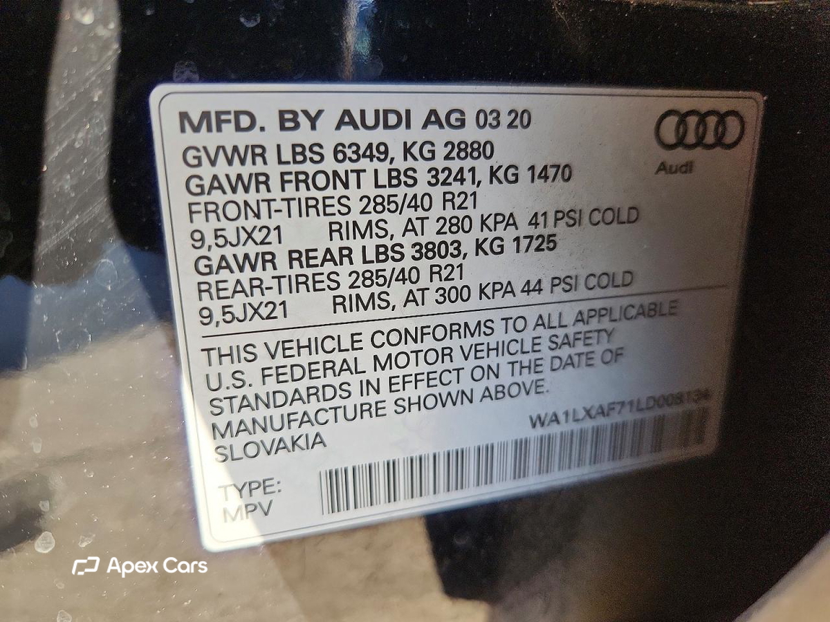 Audi Q7 2020