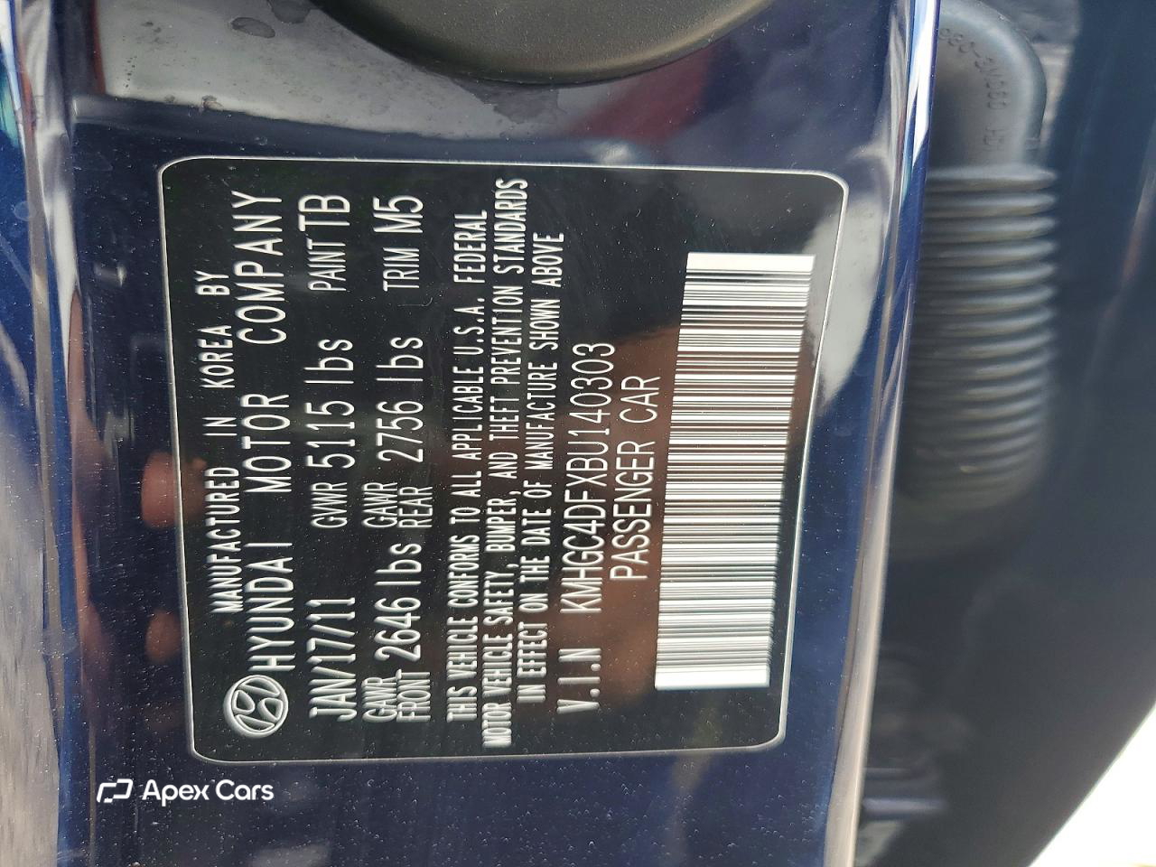 Hyundai Genesis 2011
