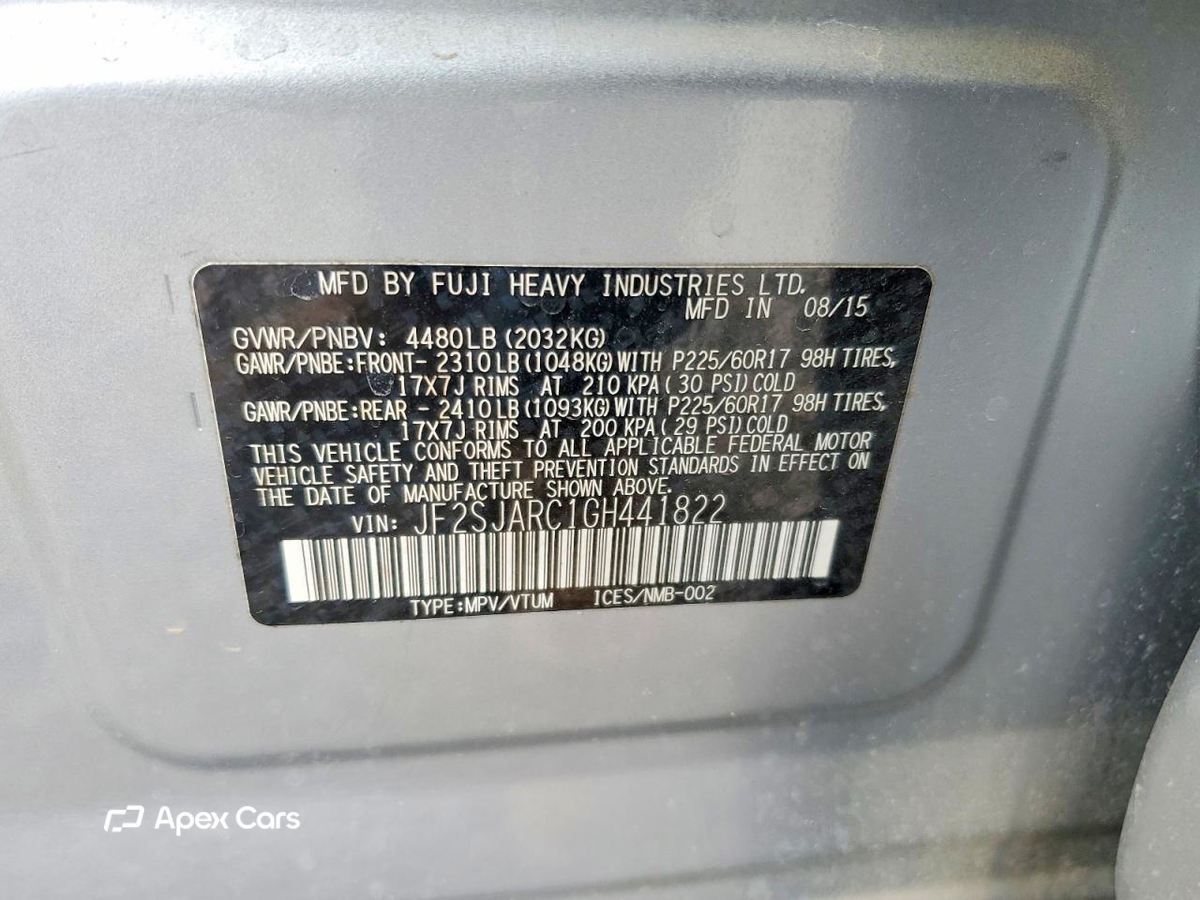Subaru Forester 2016