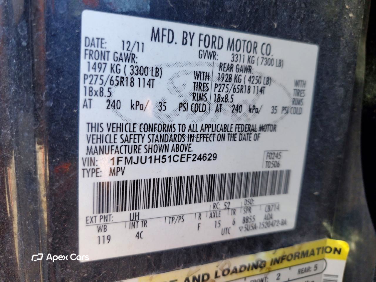 Ford Expedition 2012