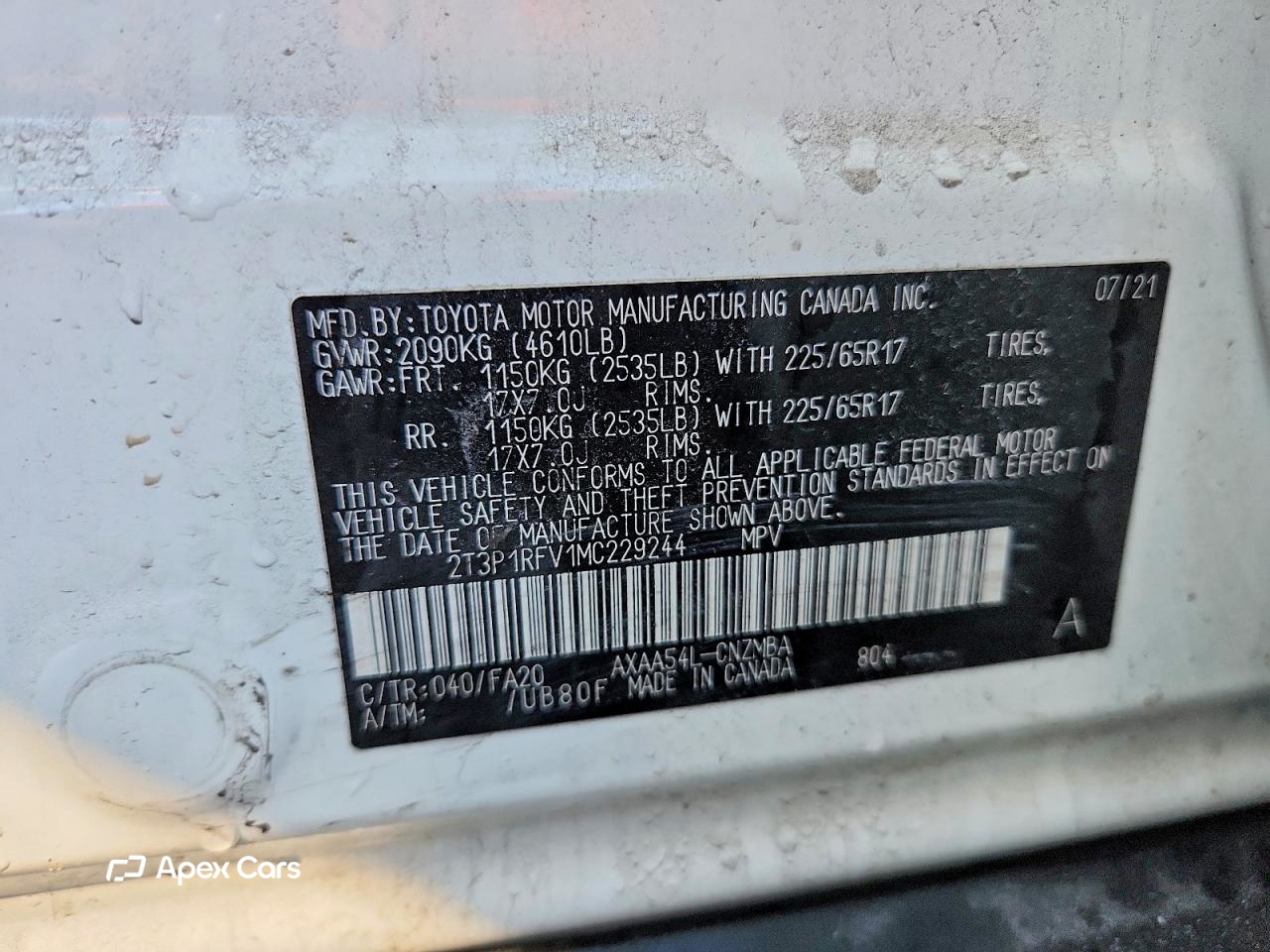 Toyota RAV 4 2021