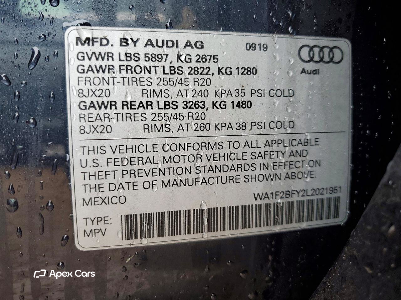 Audi Q5 2020