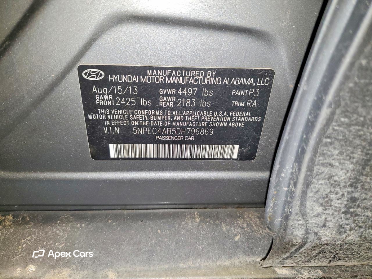 Hyundai Sonata 2013