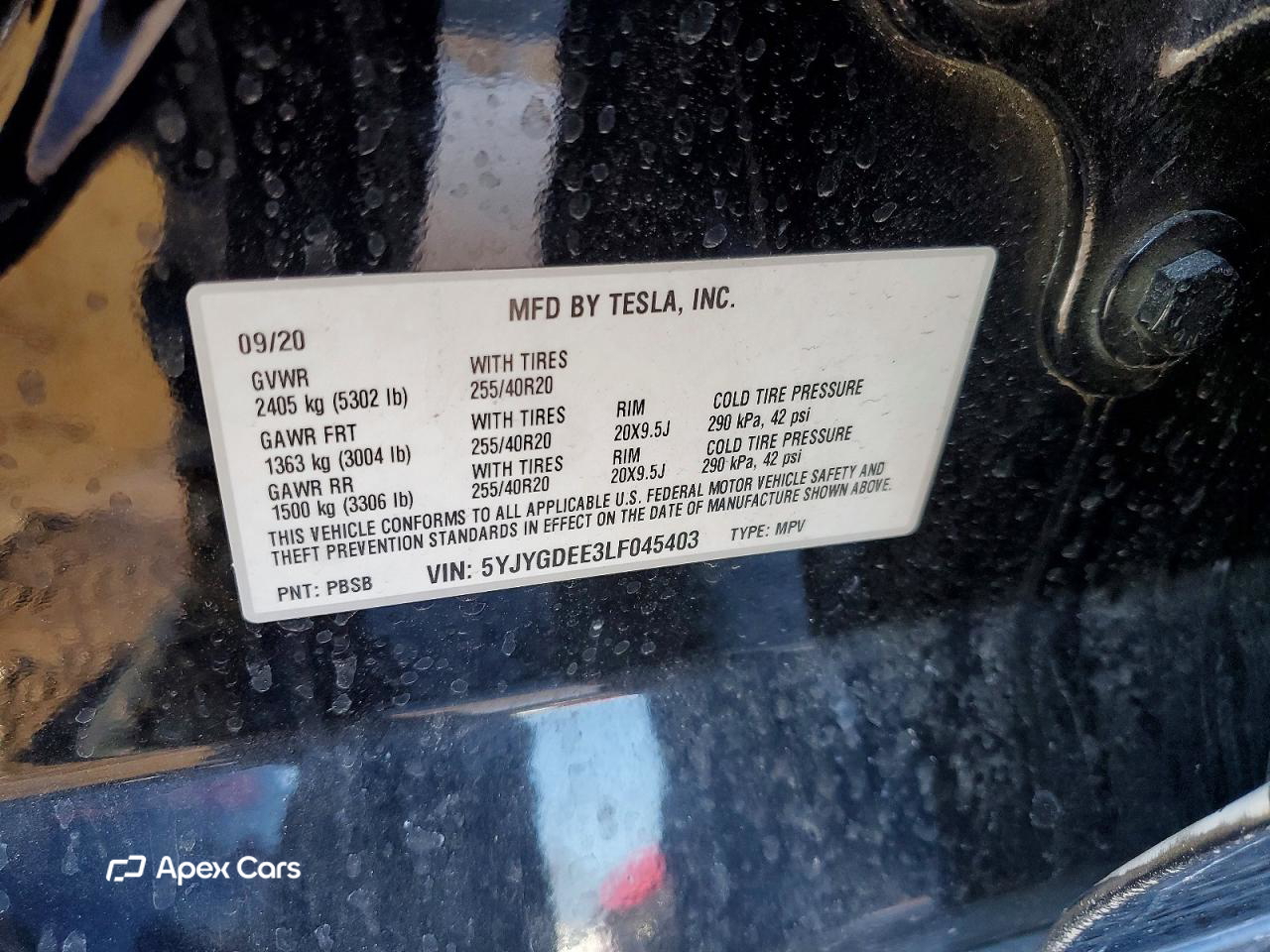Tesla Model Y 2020