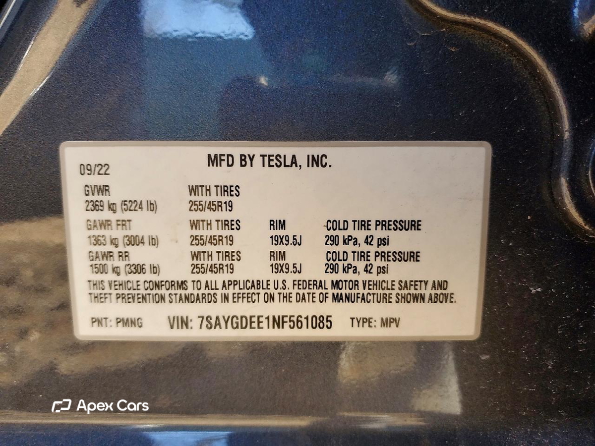 Tesla Model Y 2022
