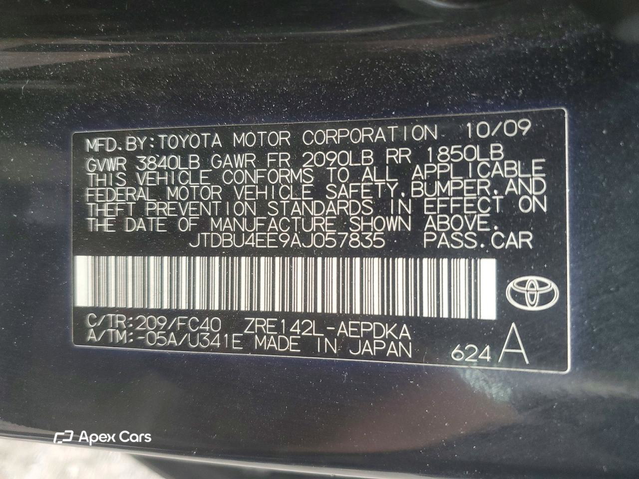 Toyota Corolla 2010