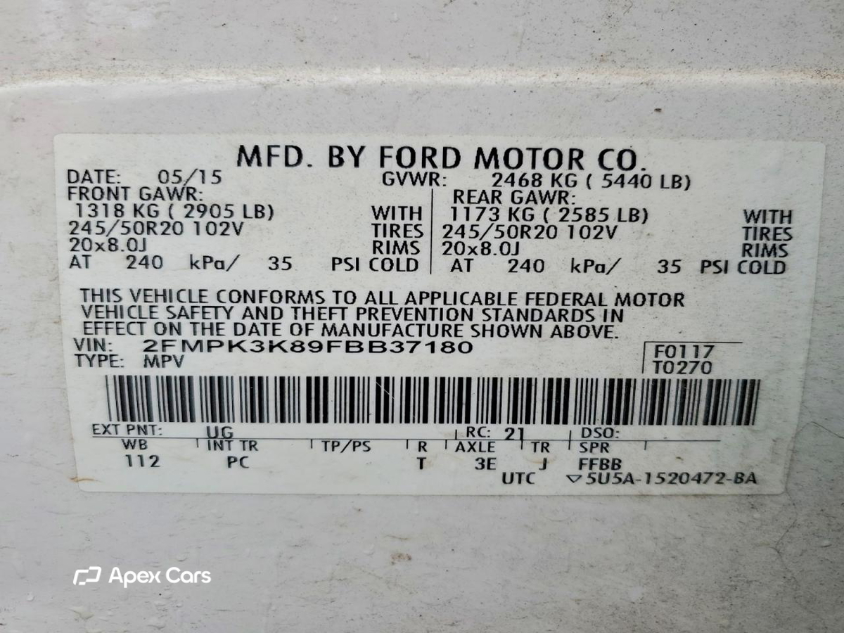 Ford Edge 2015