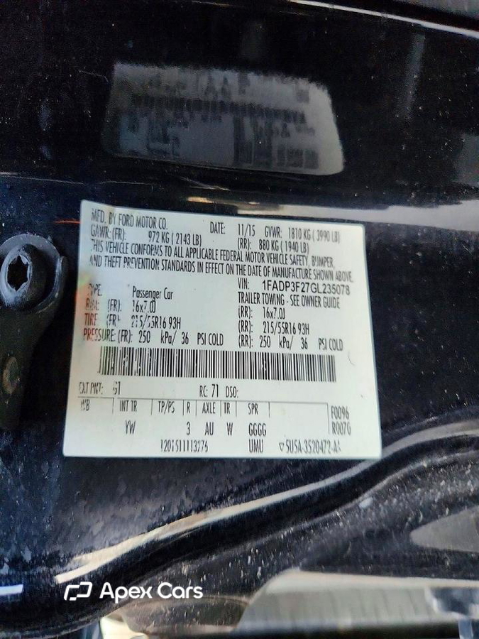 Ford Focus 2016