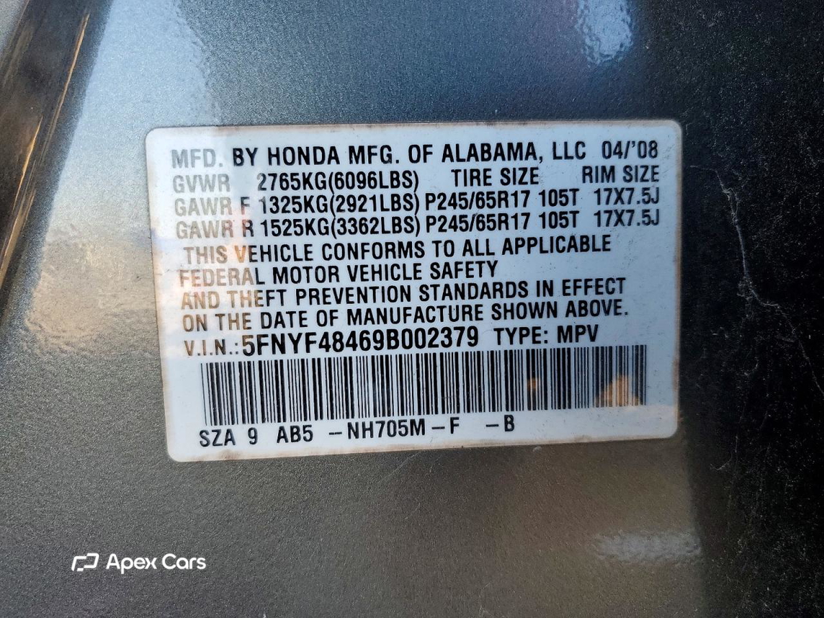 Honda Pilot 2009