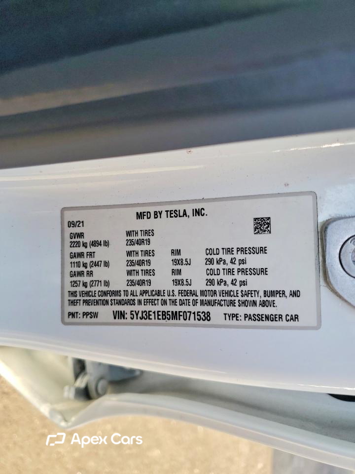 Tesla Model 3 2021