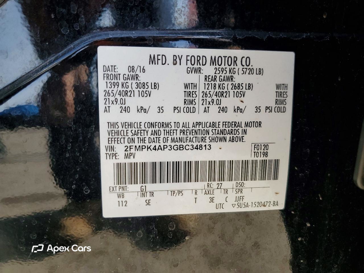 Ford Edge 2016