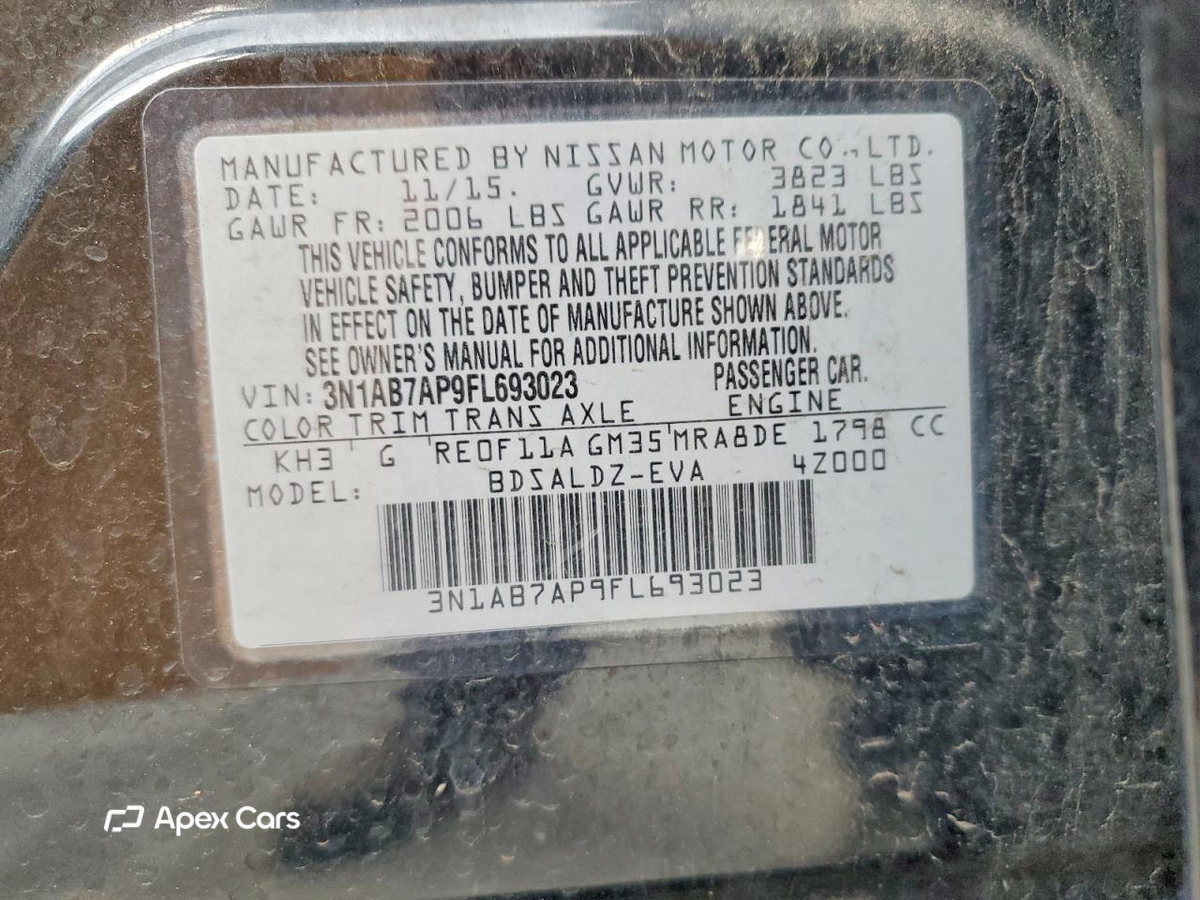 Nissan Sentra 2015