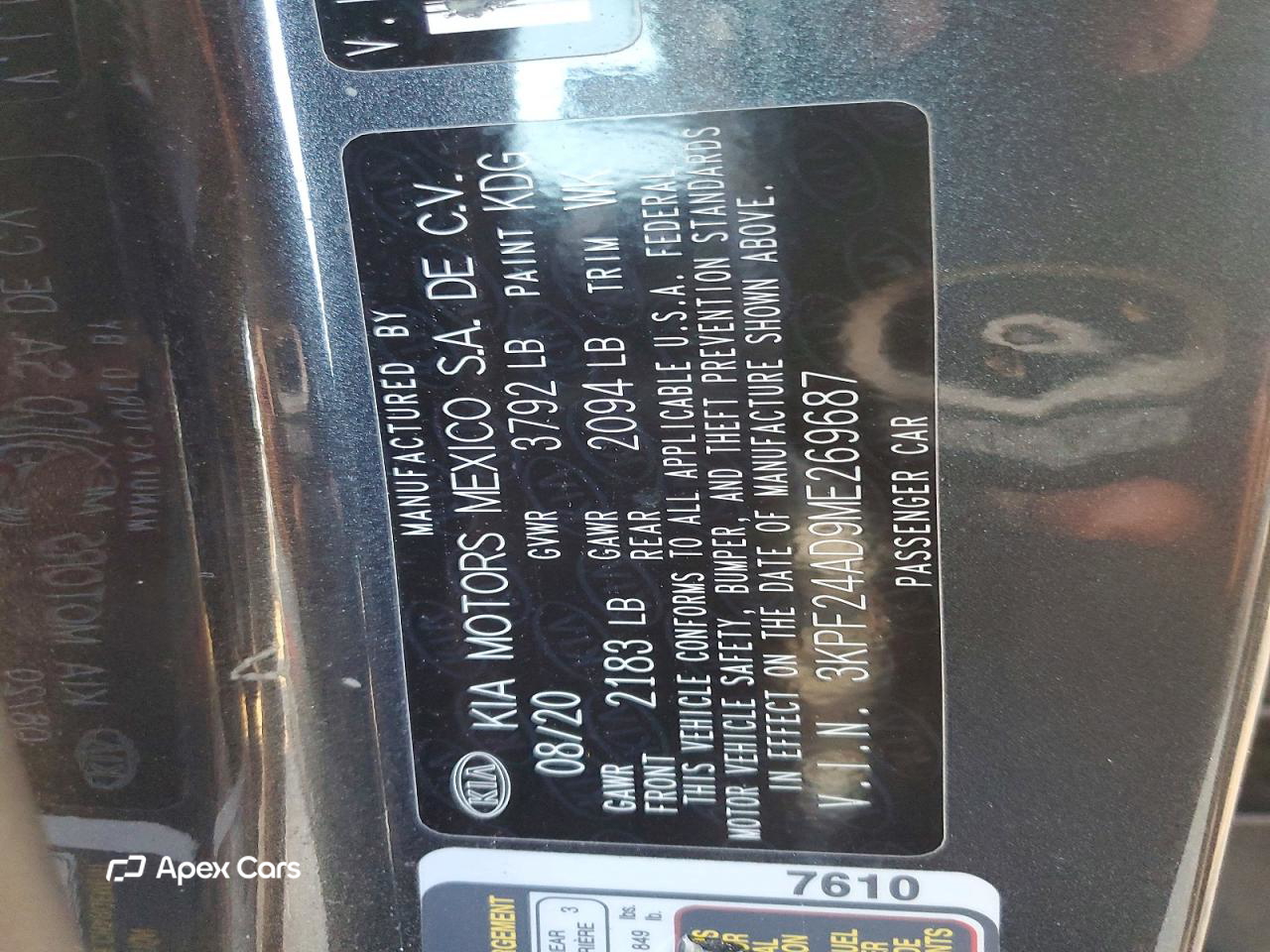 Kia Forte 2021