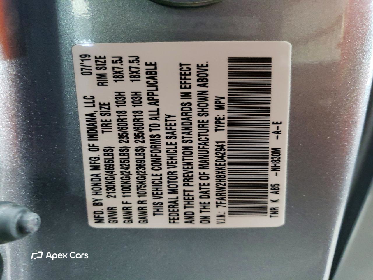 Honda CR-V 2019