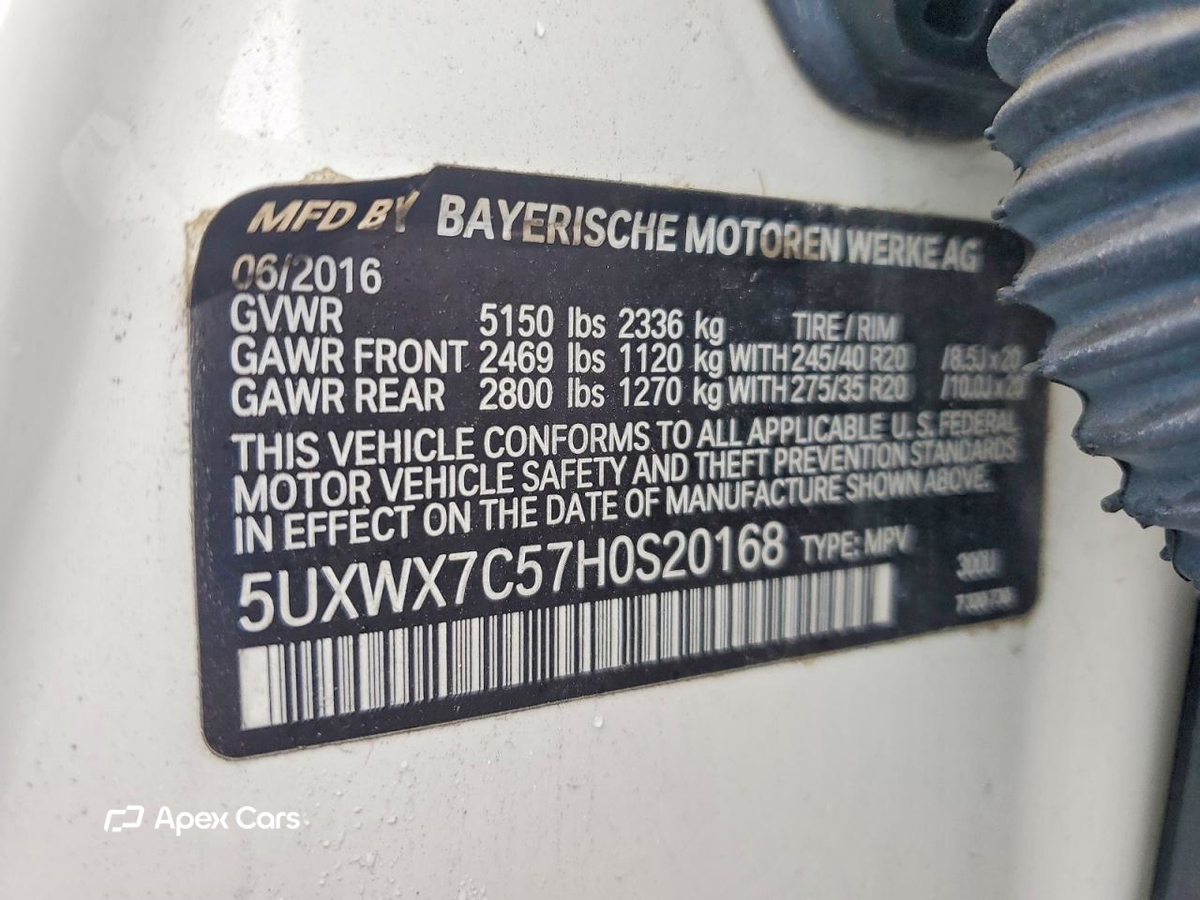 BMW X3 2017
