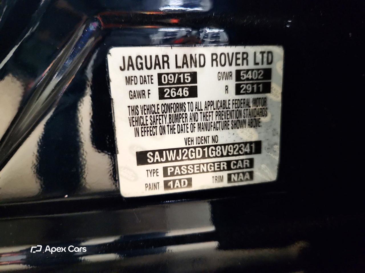 Jaguar XJ 2016