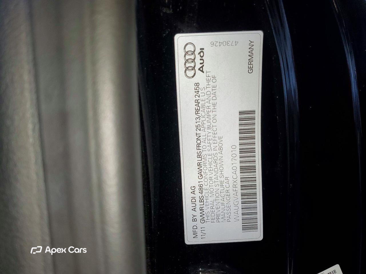 Audi S5 2012