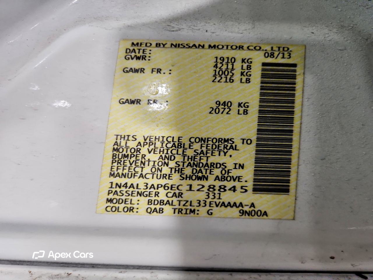 Nissan Altima 2014