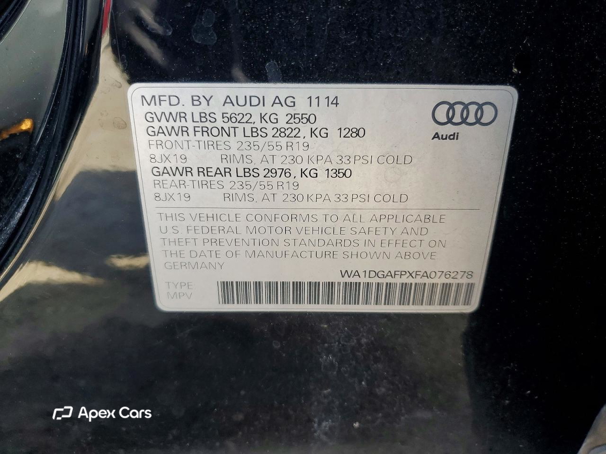 Audi Q5 2015