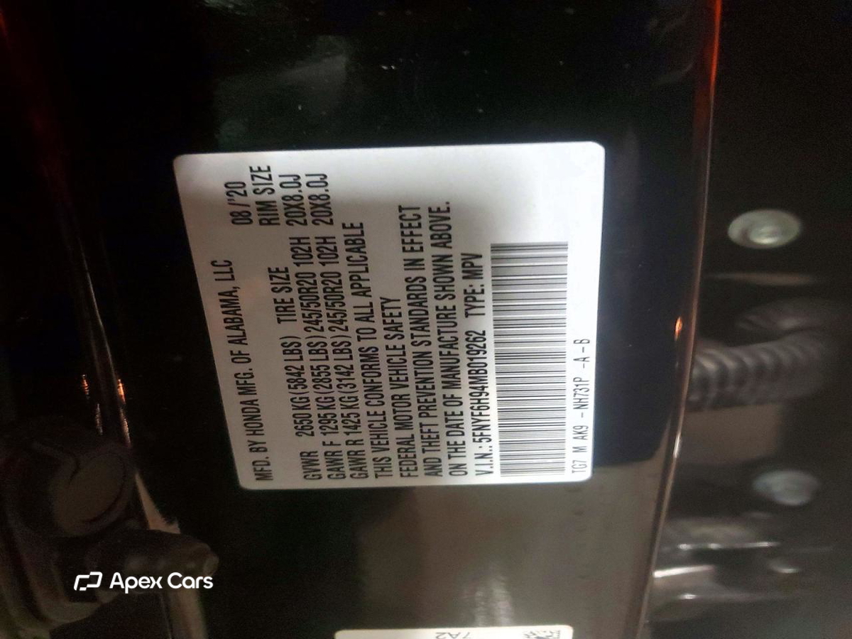 Honda Pilot 2021